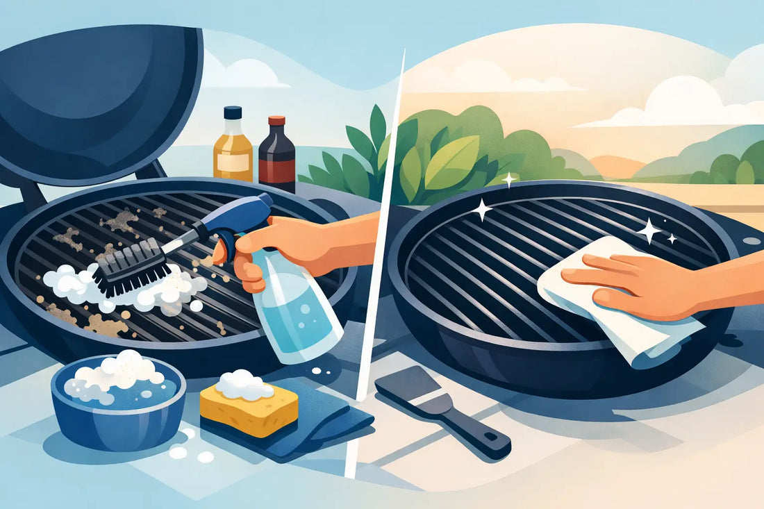 Comment dégraisser un barbecue après cuisson