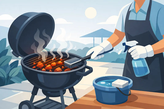 Faut-il nettoyer un barbecue chaud ?