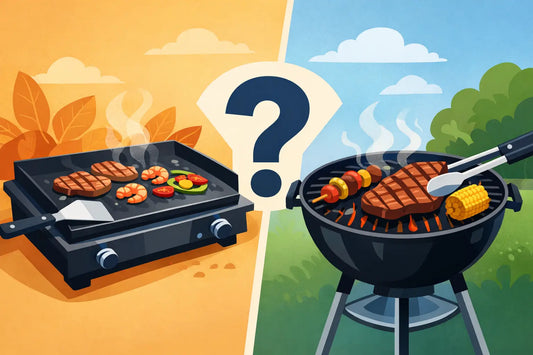 Plancha ou grille pour barbecue, que choisir ?
