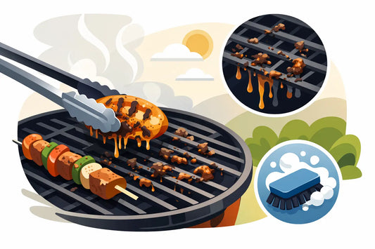 Pourquoi le barbecue colle après cuisson ?