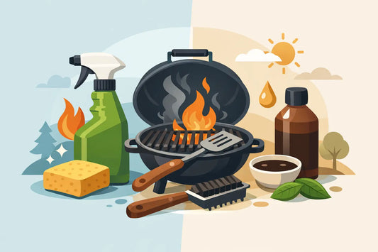 Spray dégraissant ou savon noir pour barbecue ?
