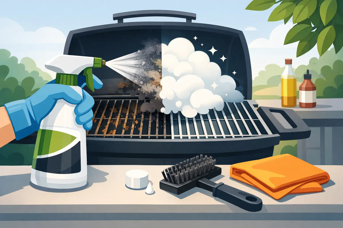 Test spray dégraissant barbecue : le bon choix