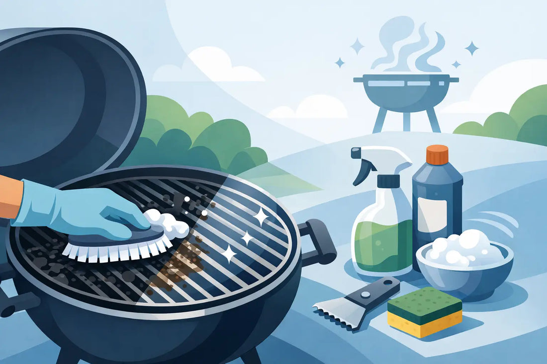Comment enlever graisse barbecue vite