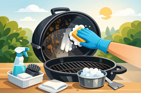 Nettoyer couvercle barbecue sans y passer l'après-midi