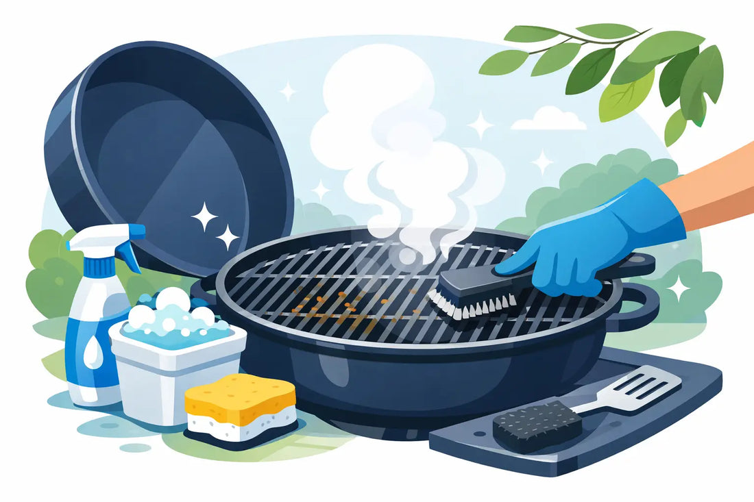 Comment nettoyer grille barbecue rapidement