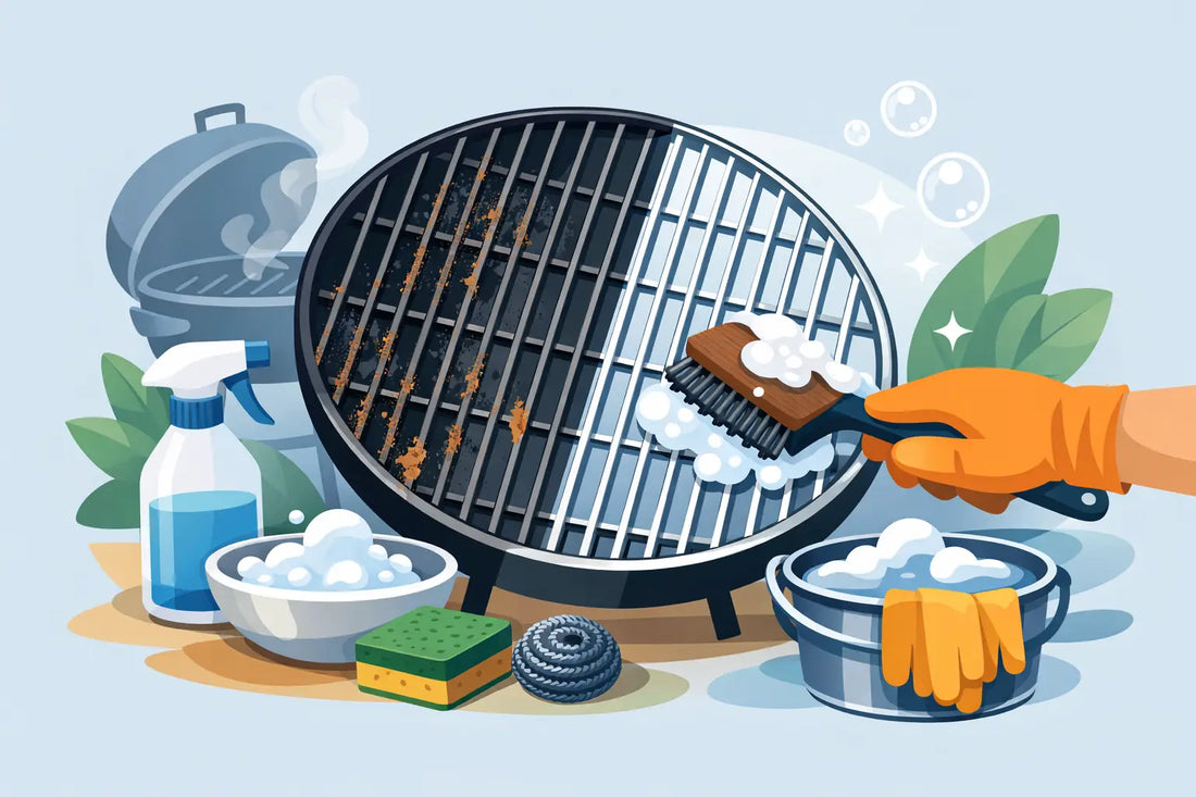 Comment désinfecter une grille de barbecue