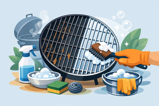 Comment désinfecter une grille de barbecue