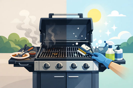 Barbecue propre sans effort après chaque cuisson